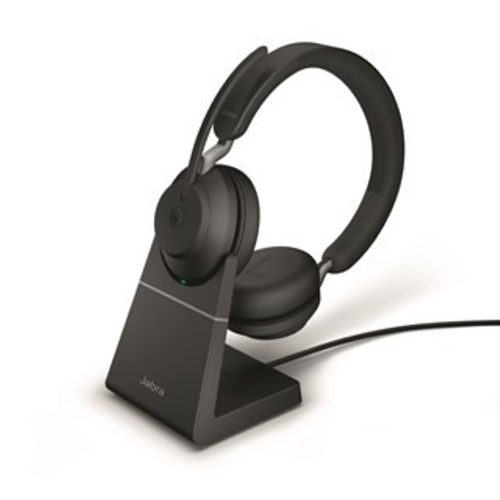 Jabra Evolve2 65 MS Stereo USB-A med ladestander